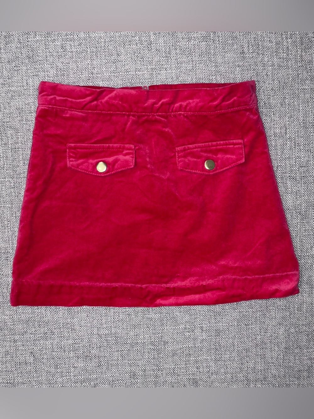 TBBC size 6 Richmond Red Velveteen EUC